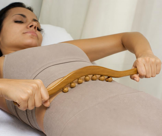 Curved Wooden Multi-Ball Massager