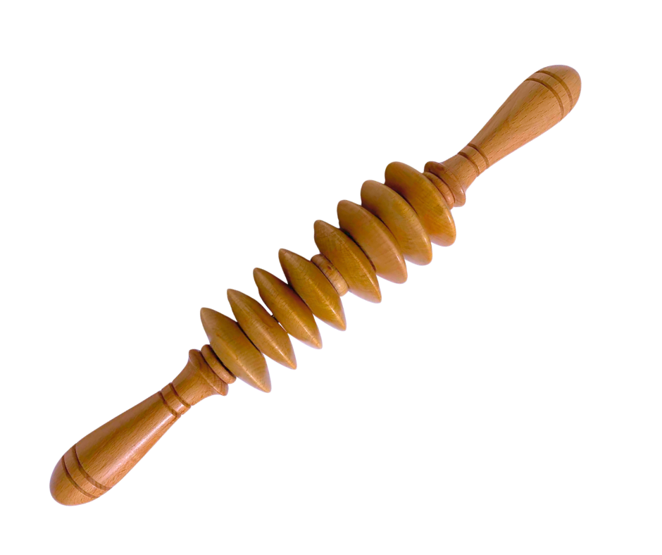 Wooden Conical Roller Massager