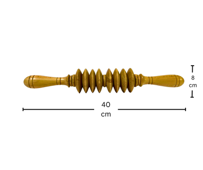 Wooden Conical Roller Massager