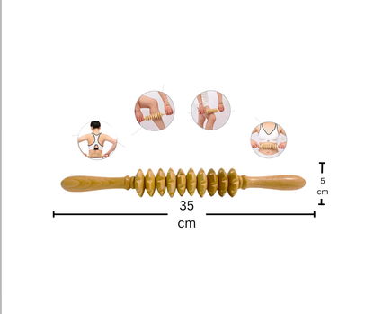 .Wooden Massage Set of (12 pieces)