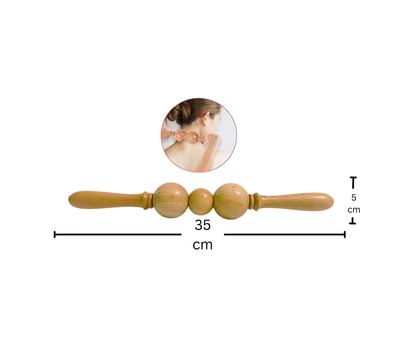 .Wooden Massage Set of (12 pieces)