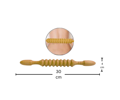 .Wooden Massage Set of (12 pieces)