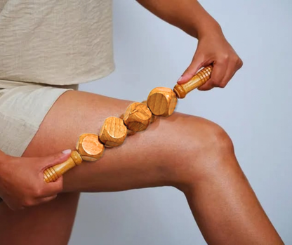 Cube Wooden Body Massager