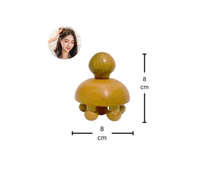 .Wooden Massage Set of (12 pieces)