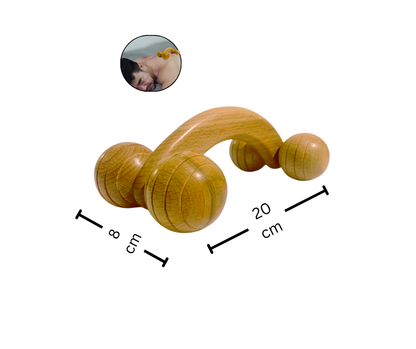.Wooden Massage Set of (12 pieces)