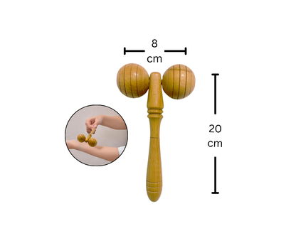 .Wooden Massage Set of (12 pieces)