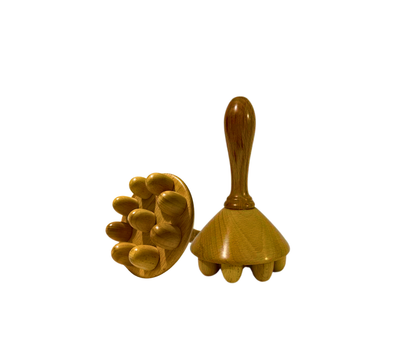 Wooden Multi-Point Massage Tool