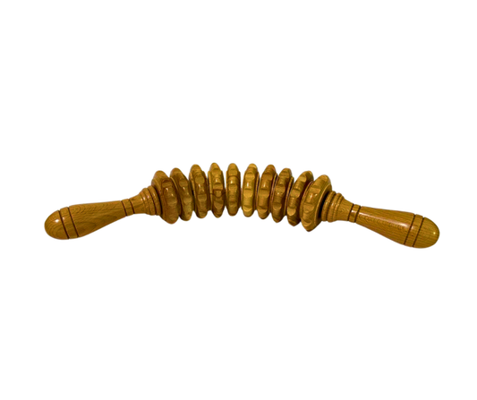 Curved Wooden Roller Massager